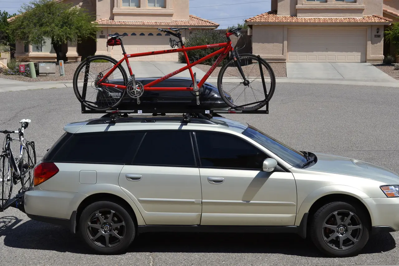 Tandem Roof Rack - dachowy bagażnik rowerowy - obrazek 5
