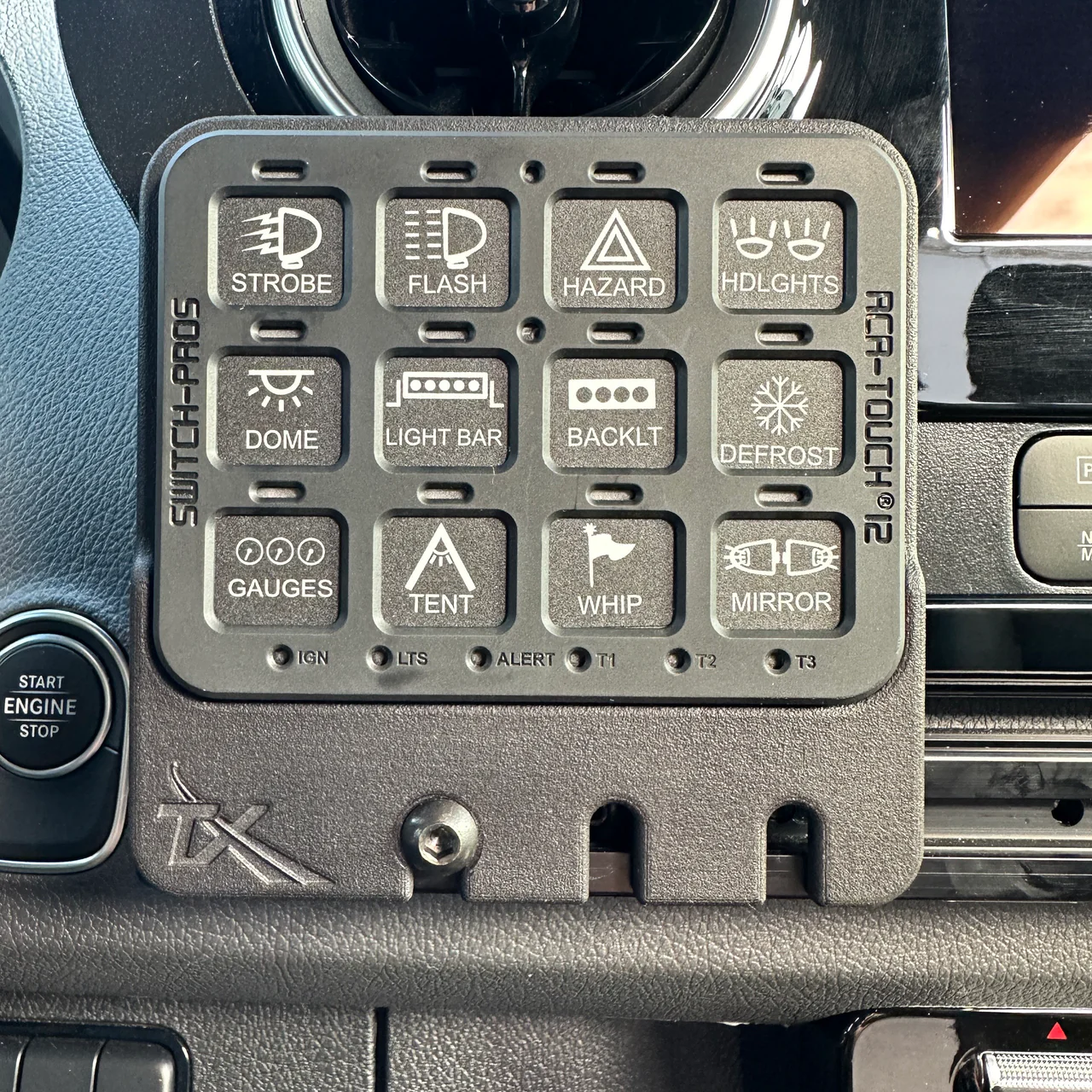 Terra X Navidok Switch-Pros - płyta montażowa do panelu sterowania - obrazek 3